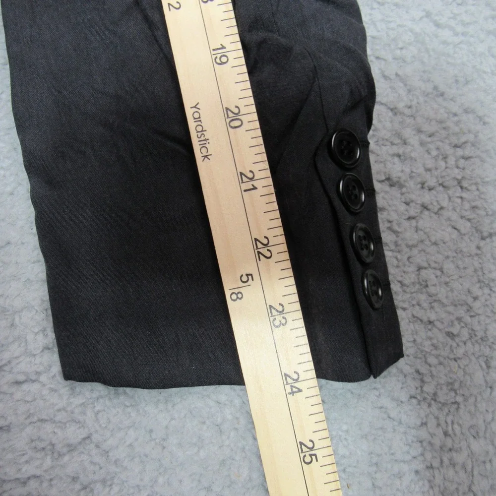 Neiman‎ Marcus Designer Collections Mens 41R Blazer Charcoal Grey Made in Italy